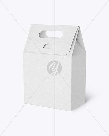 Kraft Paper Box Mockup