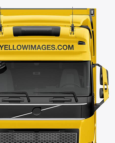 Truck Mockup - Front View