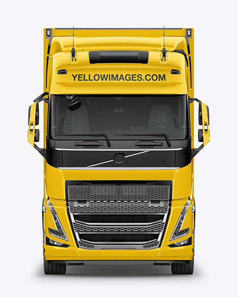 Truck Mockup - Front View