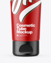 Matte Cosmetic Tube Mockup