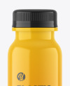 Glossy Plastic Bottle Mockup