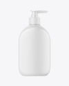 Matte Plastic Soap Bottle Mockup Matte Plastic Soap Bottle Mockup