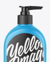 Matte Plastic Soap Bottle Mockup Matte Plastic Soap Bottle Mockup