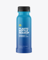 Matte Plastic Bottle Mockup