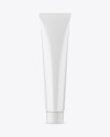 Glossy Cosmetic Tube Mockup