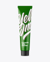 Glossy Cosmetic Tube Mockup Glossy Cosmetic Tube Mockup
