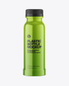 Metallic Plastic Bottle Mockup