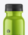 Metallic Plastic Bottle Mockup