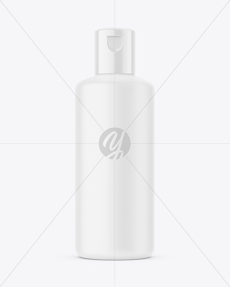 Matte Plastic Bottle Mockup