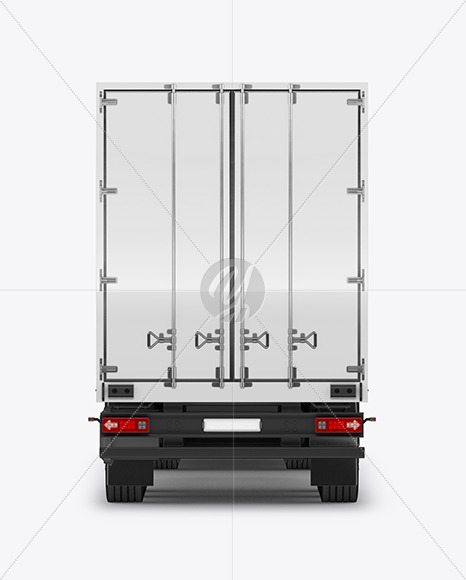 Truck Mockup - Back View