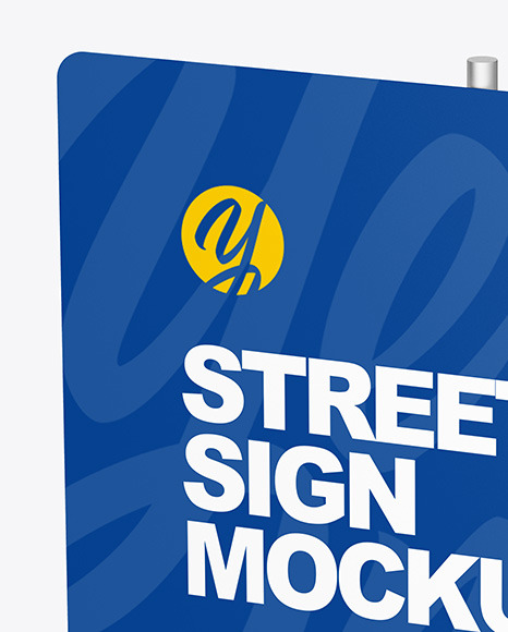 Street Sign Mockup