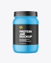 Matte Plastic Jar Mockup Matte Plastic Jar Mockup
