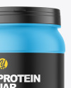 Matte Plastic Jar Mockup Matte Plastic Jar Mockup