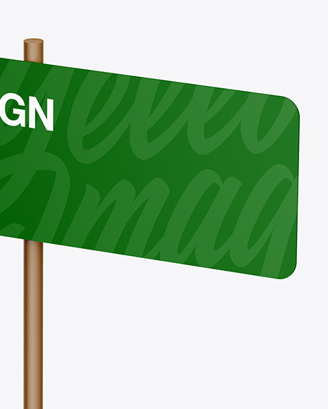 Street Sign Mockup