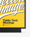 Table Tent Mockup