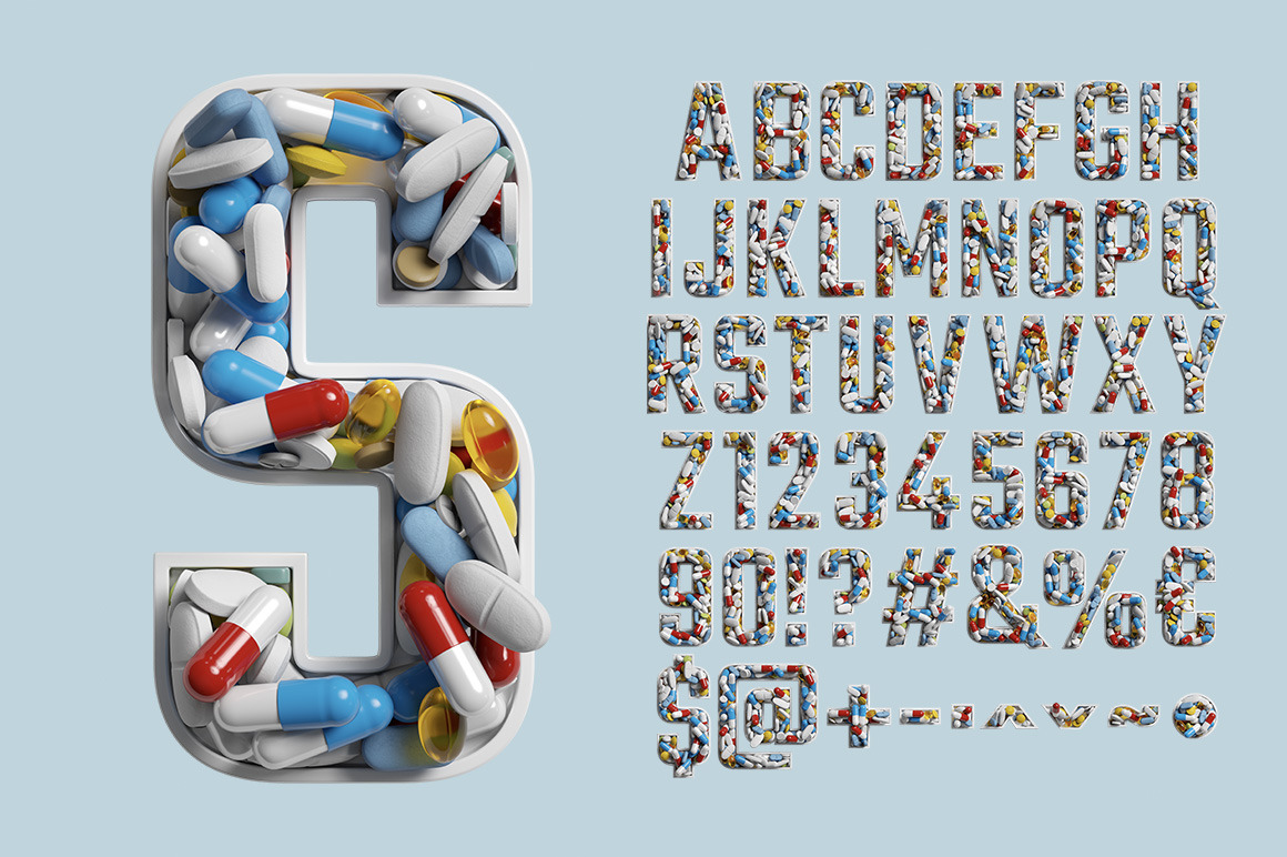 Take a Pill Font