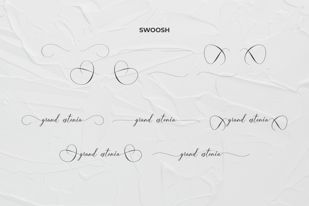 Grand Estonia Calligraphy Font Grand Estonia Calligraphy Font