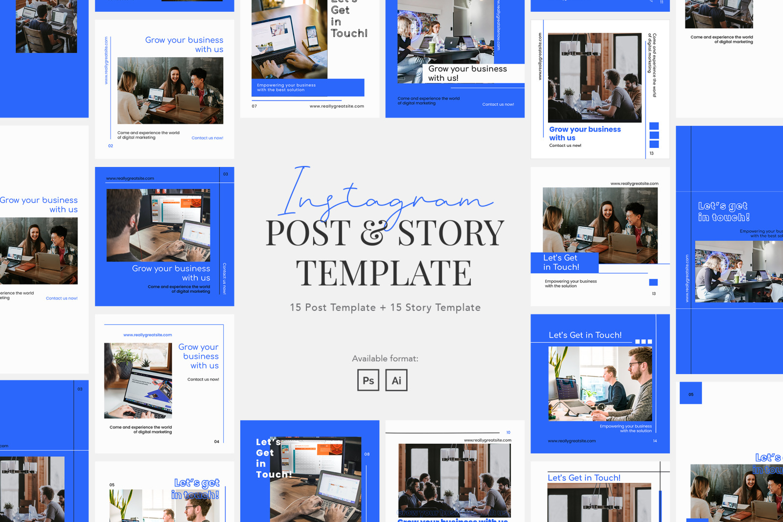 Blue Sky Elegant Corporate Instagram Blue Sky Elegant Corporate Instagram