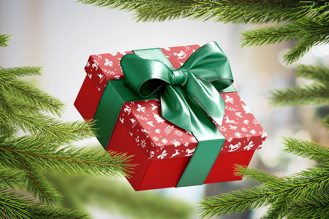Gift Box Mockup Gift Box Mockup
