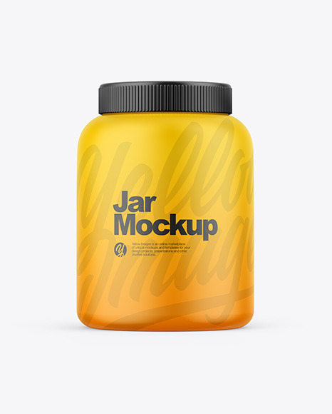 Matte Jar Mockup