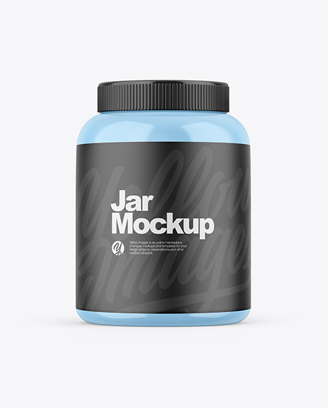 Glossy Jar Mockup Glossy Jar Mockup