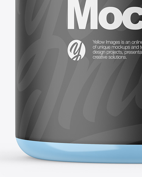 Glossy Jar Mockup