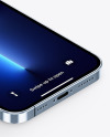 iPhone 13 Pro Max Sierra Blue Mockup