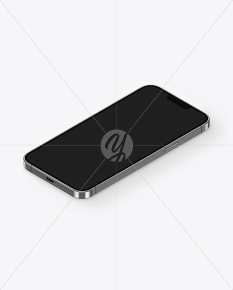 iPhone 13 Pro Max Graphite Mockup