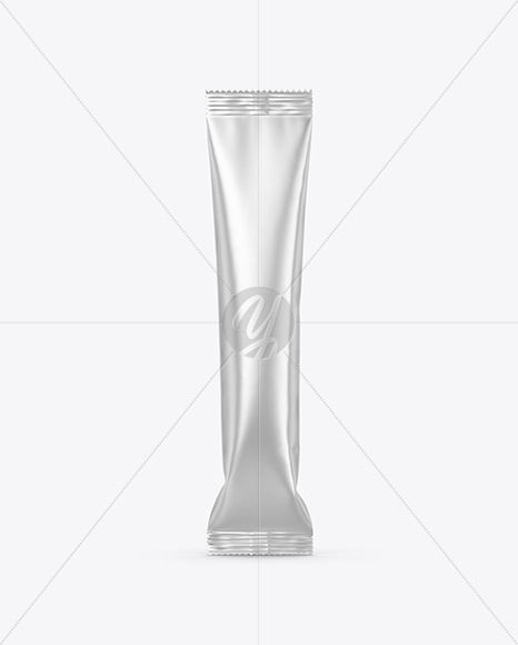 Metallic Stick Sachet Mockup