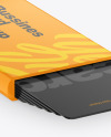 Glossy Card Holder Mockup