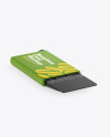 Matte Card Holder Mockup