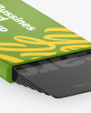 Matte Card Holder Mockup