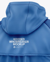 Hooded Windbreaker Mockup