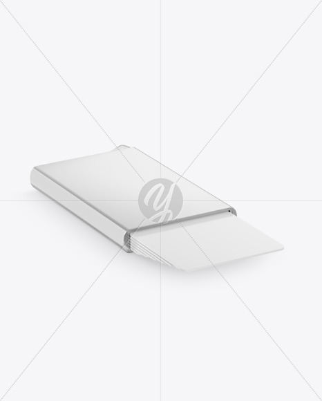 Metallic Card Holder Mockup