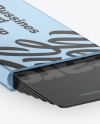 Metallic Card Holder Mockup