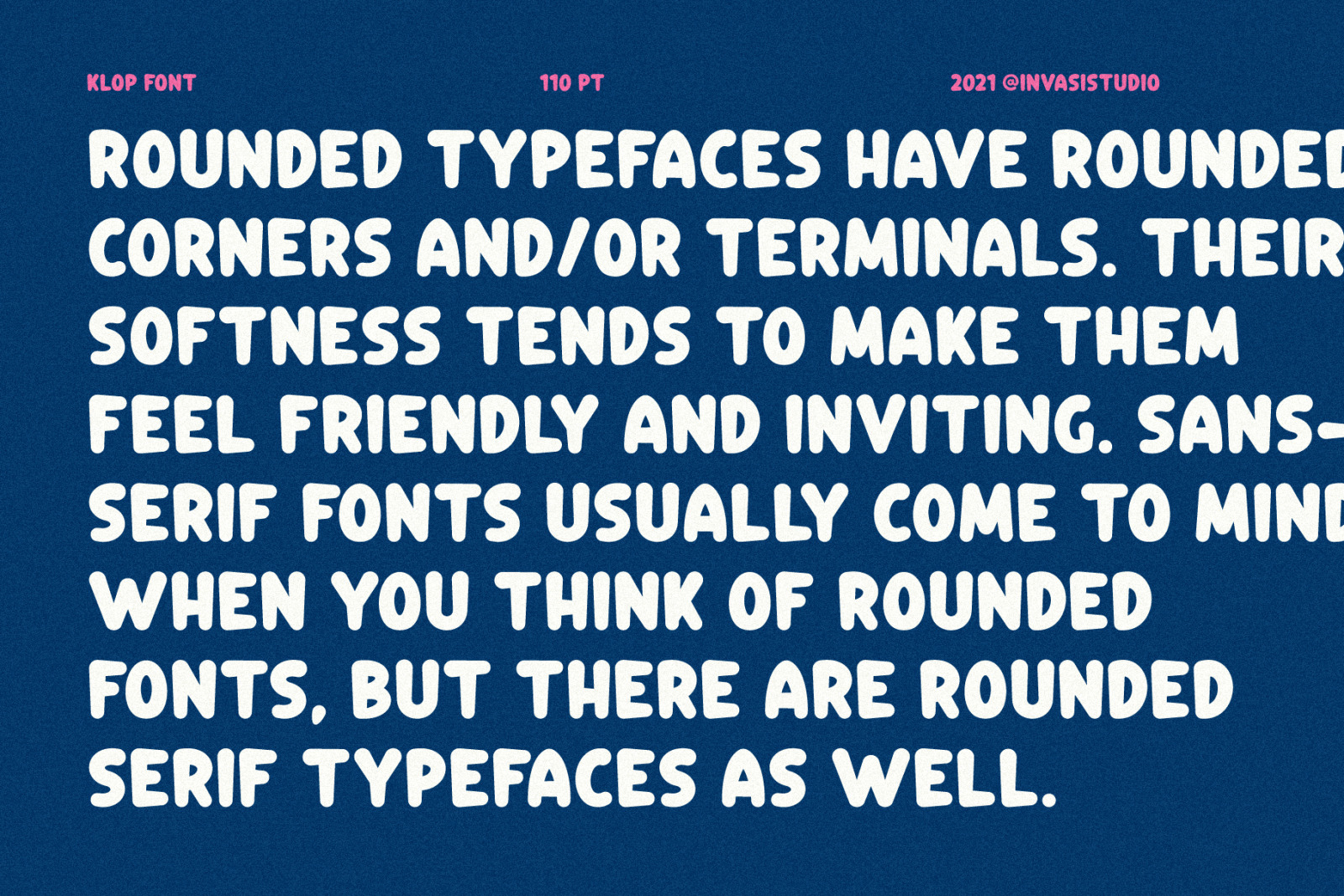 Klop - Friendly Rounded Font Klop - Friendly Rounded Font