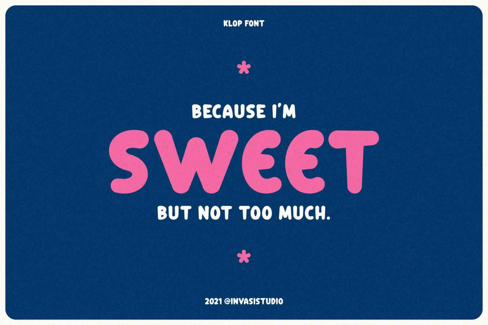 Klop - Friendly Rounded Font Klop - Friendly Rounded Font