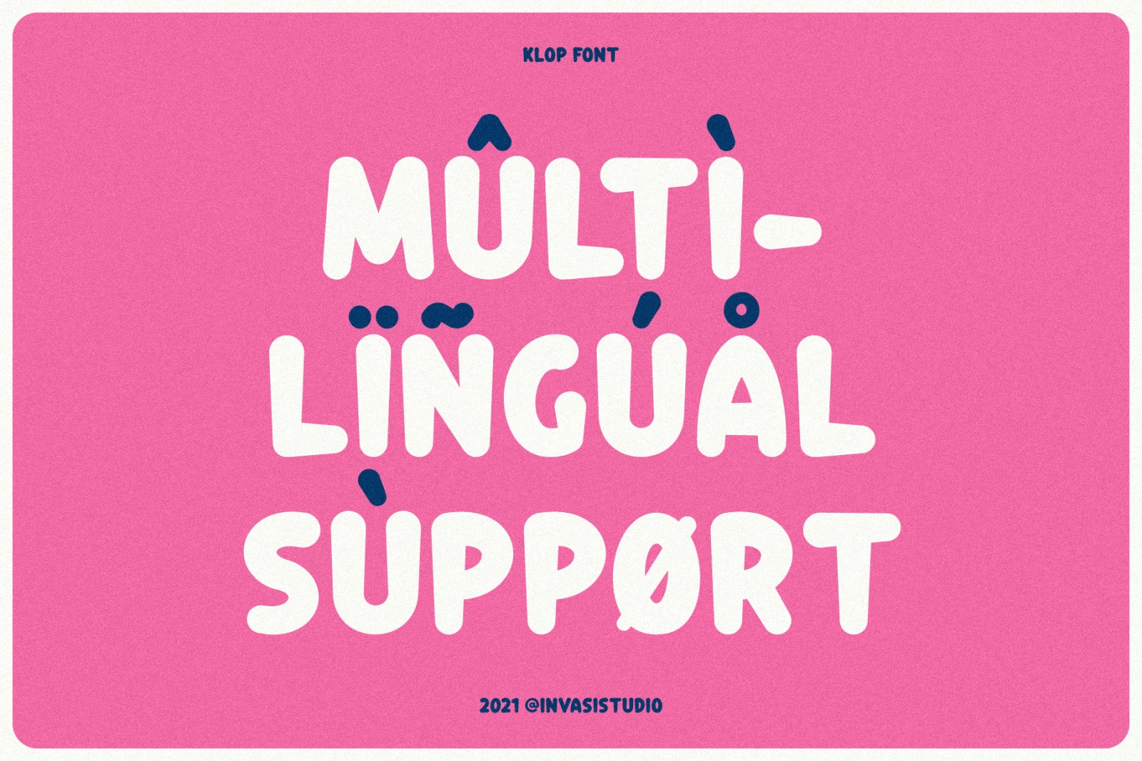 Klop - Friendly Rounded Font Klop - Friendly Rounded Font