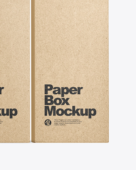 Kraft Boxes Mockup