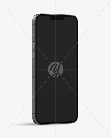 iPhone 13 Pro Max Graphite Mockup