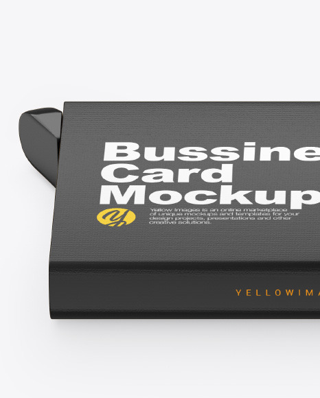 Glossy Card Holder Mockup Glossy Card Holder Mockup