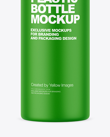 Matte Plastic Bottle with Pump Mockup Matte Plastic Bottle with Pump Mockup