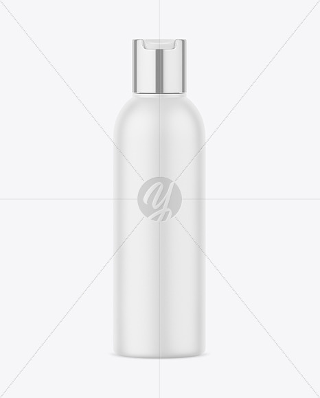 Matte Plastic Cosmetic Bottle Mockup