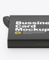 Matte Card Holder Mockup