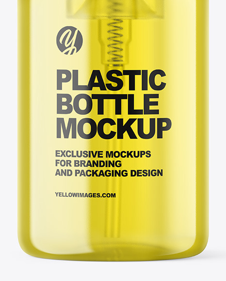 Color Liquid Cosmetic Bottle with Pump Mockup Color Liquid Cosmetic Bottle with Pump Mockup