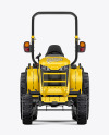 Mini Tractor Mockup - Front View