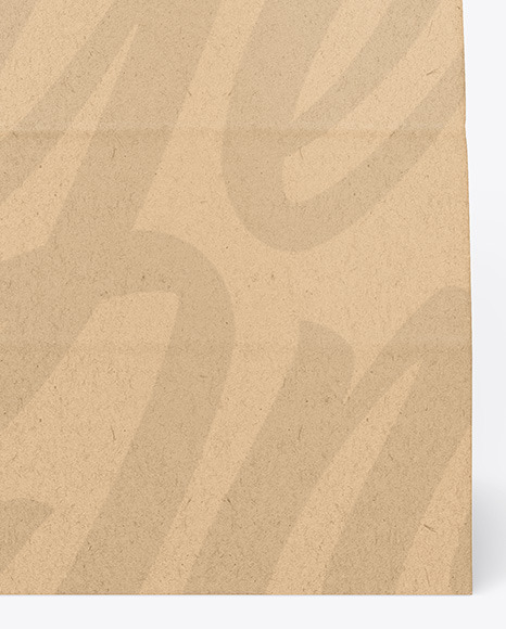 Kraft Paper Shopping Bag Mockup