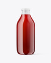 Berry Juice Bottle Mockup