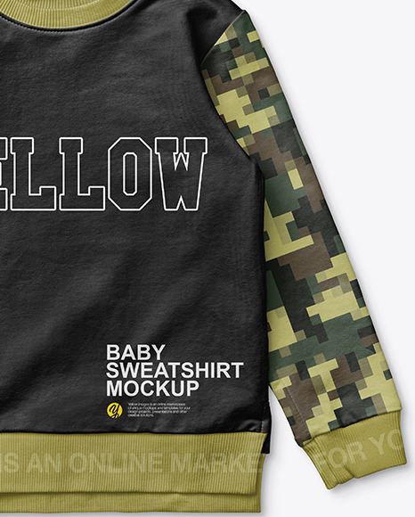 Baby Sweatshirt Mockup