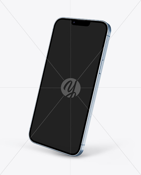 iPhone 13 Pro Max Sierra Blue Mockup